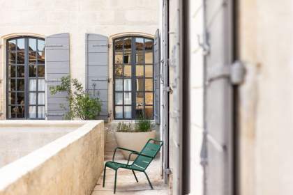  Maison Salix · Hôtel de Charme Provence · Vallabrègues, terrasse